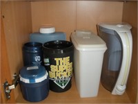 Pitchers and Cups, Contents of Cabinet