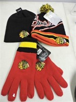 Chicago Black Hawks Toques & Gloves