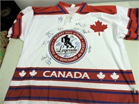 Autograpghed Jersey Hockey Hall of Fame Classic