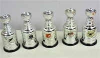 5 Miniature Stanley Cup Collectables