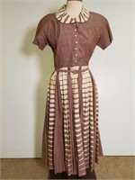 1960s Paula Brooks cotton dress