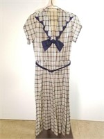 1940s Betty Levay cotton dress