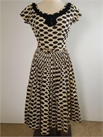 1950s Herbert Sondheim shirtwaist dress