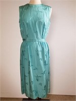 1950-60s Dynasty silk butterfly dress