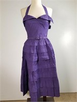 1940s halter neck dress
