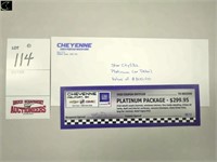 gift certificate, Cheyenne Melfort