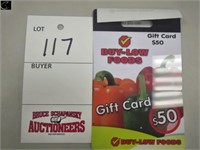gift certificate, Buy Low Foods Tisdale