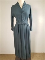 1950s Jerry Gilden Spectator knit dress