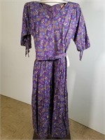 1940s Henry Rosenfeld floral dress