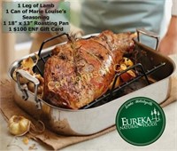 Leg of Lamb+Roasting Pan+$100 ENF Gift Card