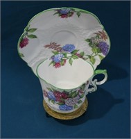 Vintage Aynsley Tea Cup & Saucer