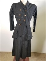 1940s Kay Collier skirt suit