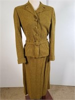 1960s Davidow wool houndstooth suit