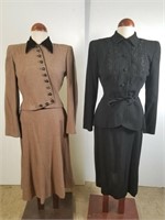 1940s Lord & Taylor and Carolyn suits