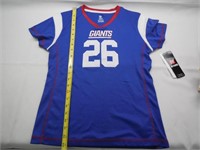 NY Giants Girls T-Shirt Size XL 14/16, #26