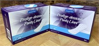 2 Boxes of 64 Contour Panty Liners