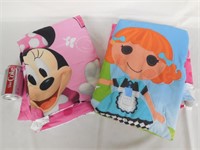 Minnie Mouse & LaLaLoopsie Blankets