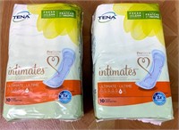 2 Packs of 10 Personal Hygiene Pads