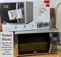 1000w RCA Microwave Oven (see 2nd photo)