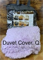 Plush Shaggy Duvet Cover (Queen)