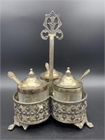 Antique Condiment Set