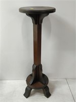 plant stand  29 1/2" tall, top is 10" wide