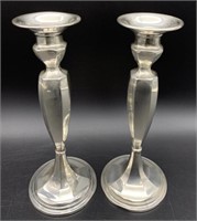 630g Gorham Weighted Sterling Candle Holders