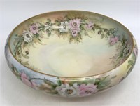 Antique Limoges Hand Painted Bowl Signed Judd
