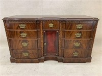 Mahogany Chinese Chippendale Dresser