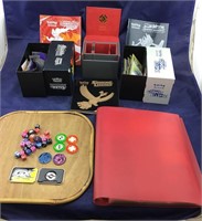 Pokemon Cards & Player Guides & Dice & Accessories