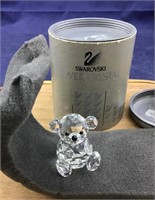 Small Swarovski  Lead Crystal Bear