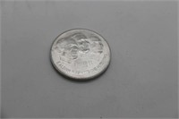 APOLLO 11  FIRST MAN ON THE MOON ALUMINUM COIN