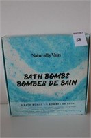 9PACK NATURALLY VAIN BATH BOMBS