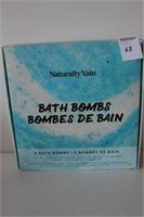 9PACK NATURALLY VAIN BATH BOMBS