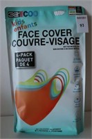 4PACK 32DEGREE COOL KIDS FACE COVER