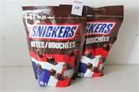 LOT OF 2 SNICKERS 400G BB: 2021.FE.09