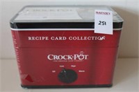 CROCK-POT RECIPE CARD COLLECTION
