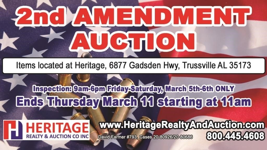 2nd Amendment Auction - ends 03/11/21