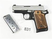 Sig Sauer P938 pistol, 9mm Para, s#528019738,