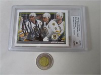 1991-92 OPC #170 Ray Bourque Authentic autograph