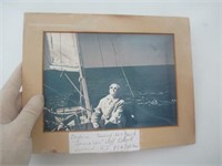 Photo b/w 1947 a Samaron Black Island