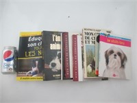 7 livres sur les chiens en Français
