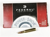 308 Win, box of 20rds Federal  Power-Shok, 180