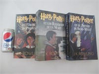 3 Tomes de "Harry Potter" grands formats, en