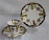 Duchess china cup, saucer and 7" saucer