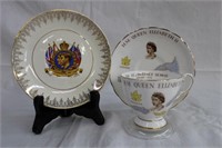 Royalty cup and saucer Opening of the St.Lawrence