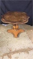 Small wood table