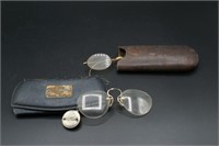 Antique Glasses Lot 1  w/ Cases