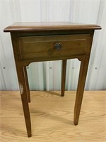 Small side table with single drawer