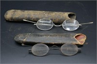 Antique Glasses Lot 2  w/ Cases